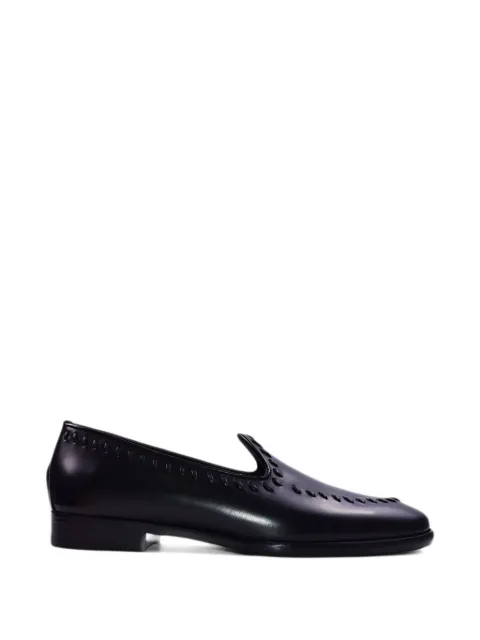 Edhen Milano embossed leather loafers