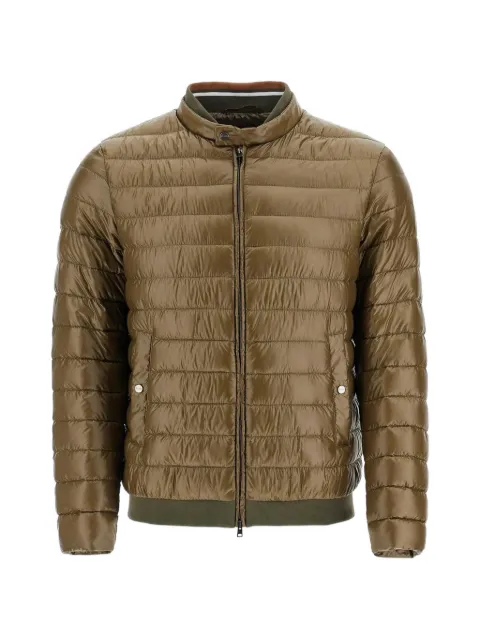 Herno quilted zip-up jacket