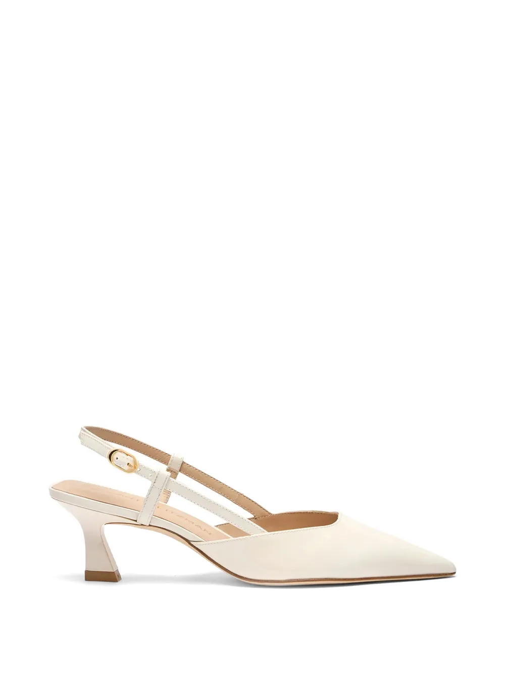 Stuart Weitzman Vinnie pointed-toe sandals - Nude