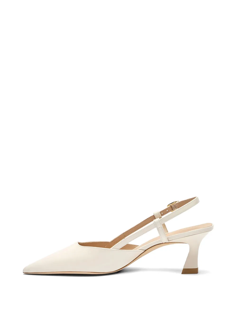 Stuart Weitzman Vinnie pointed-toe sandals Beige