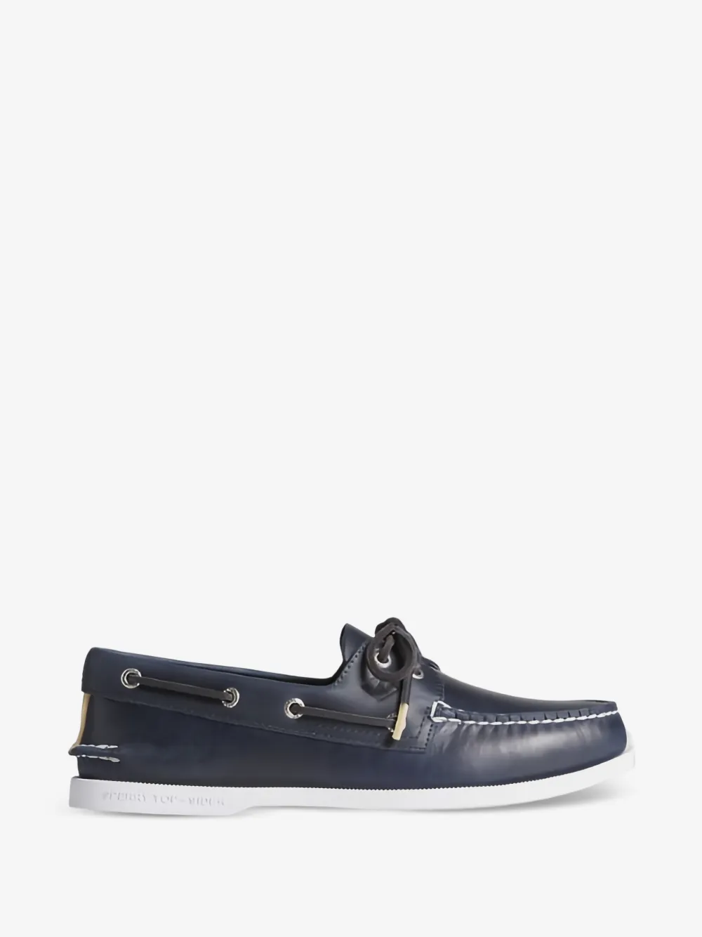 Sperry lace-up leather boat shoes | Blue | Image 1