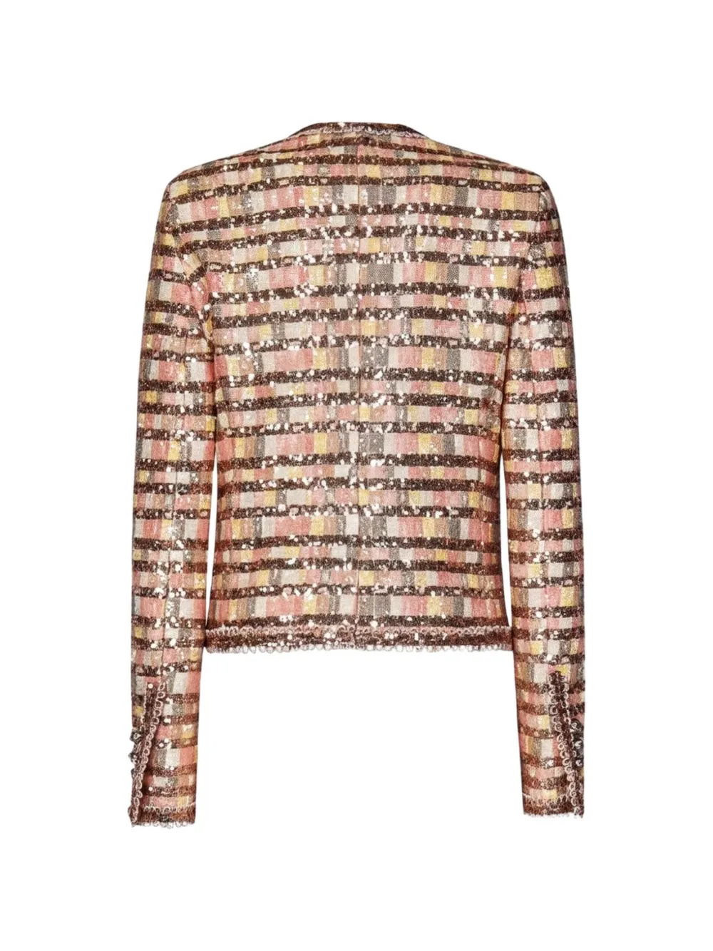 Elie Saab Jack verfraaid met pailletten Roze