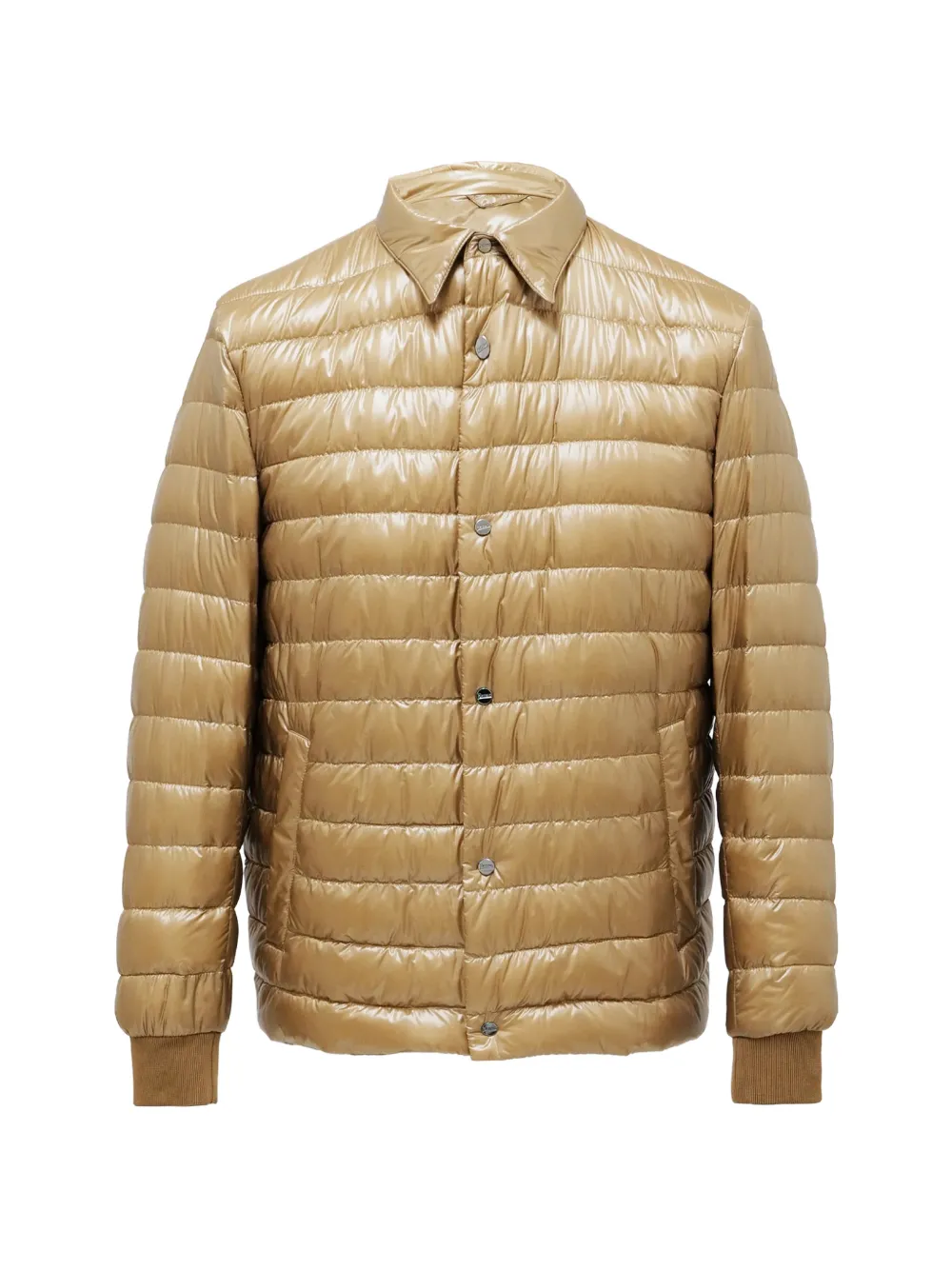 Herno 퀼팅 디테일 집업 재킷 | 뉴트럴 | Image 1