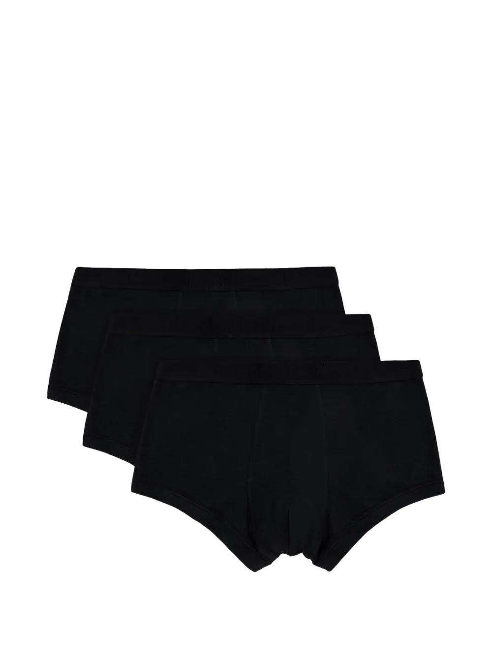 Giorgio Armani logo-band boxers (set of three) - Schwarz
