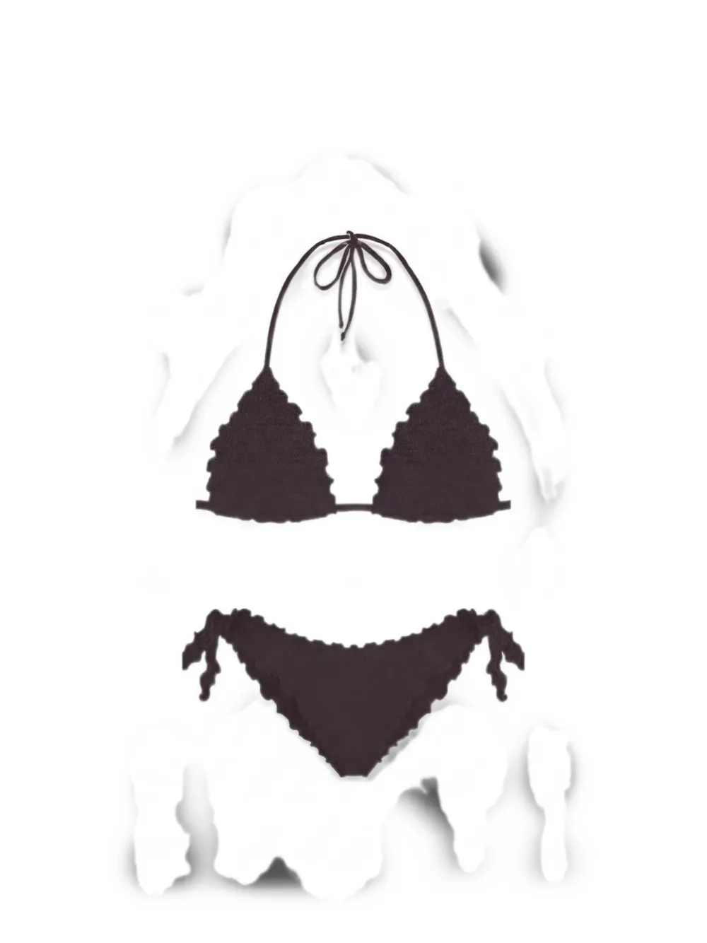 MC2 Saint Barth Sagittarius Miami bikini met print Zwart