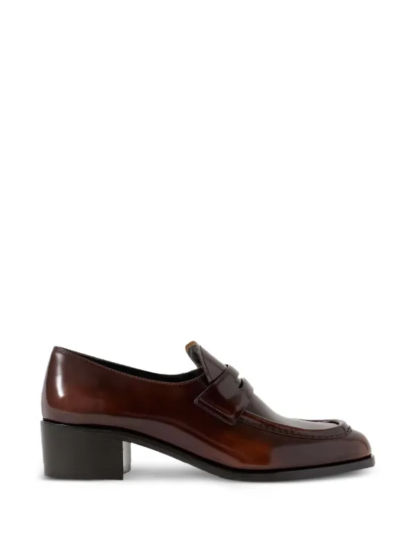 Church's Prudence Glossy Loafers in Brown