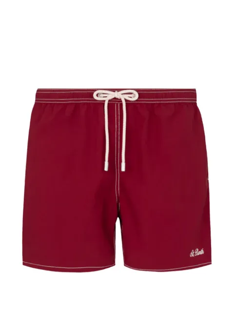 MC2 Saint Barth Patmos contrast-stitch swim shorts