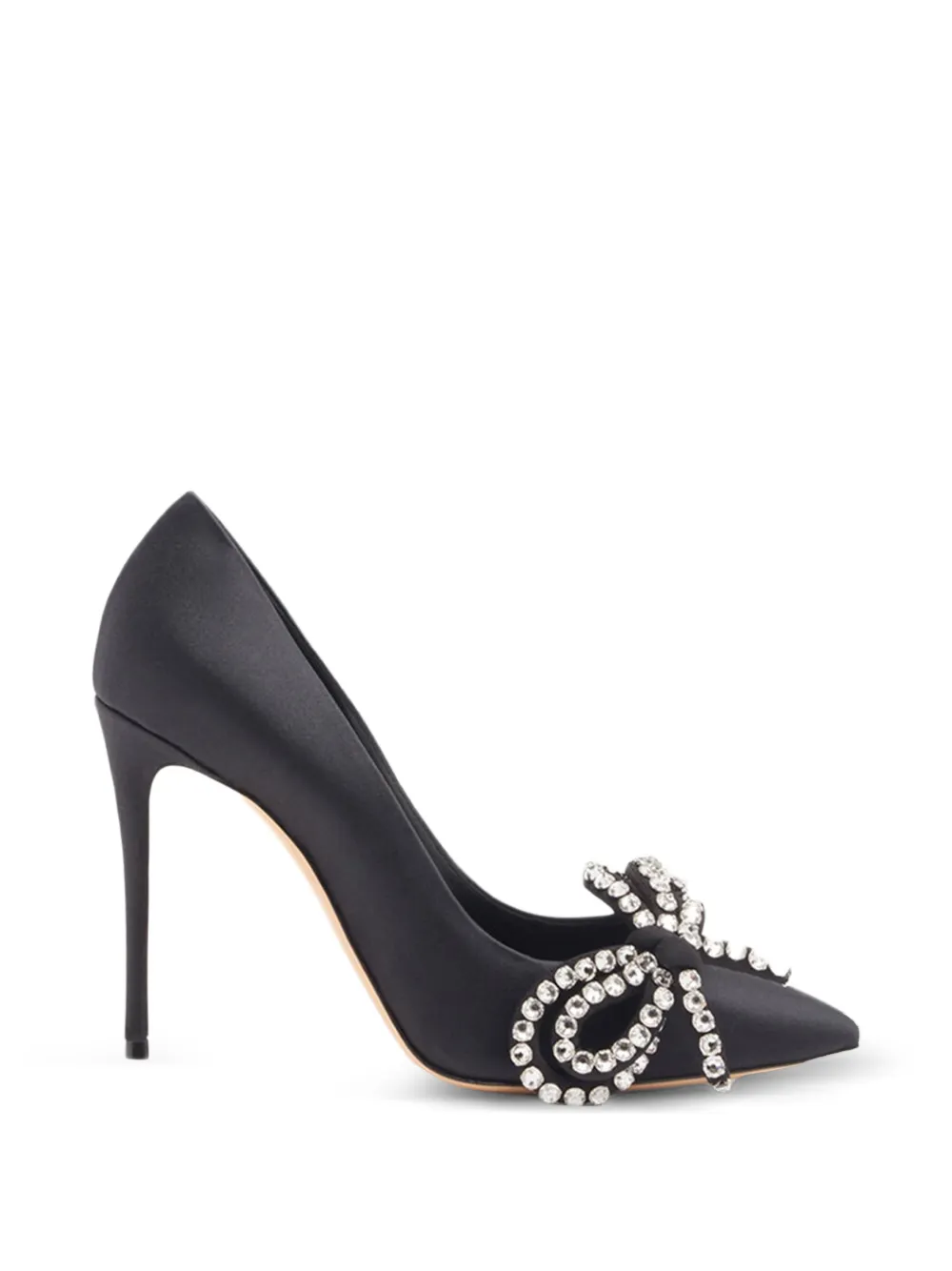 Casadei Judith Julia crystal-embellished pumps - Black