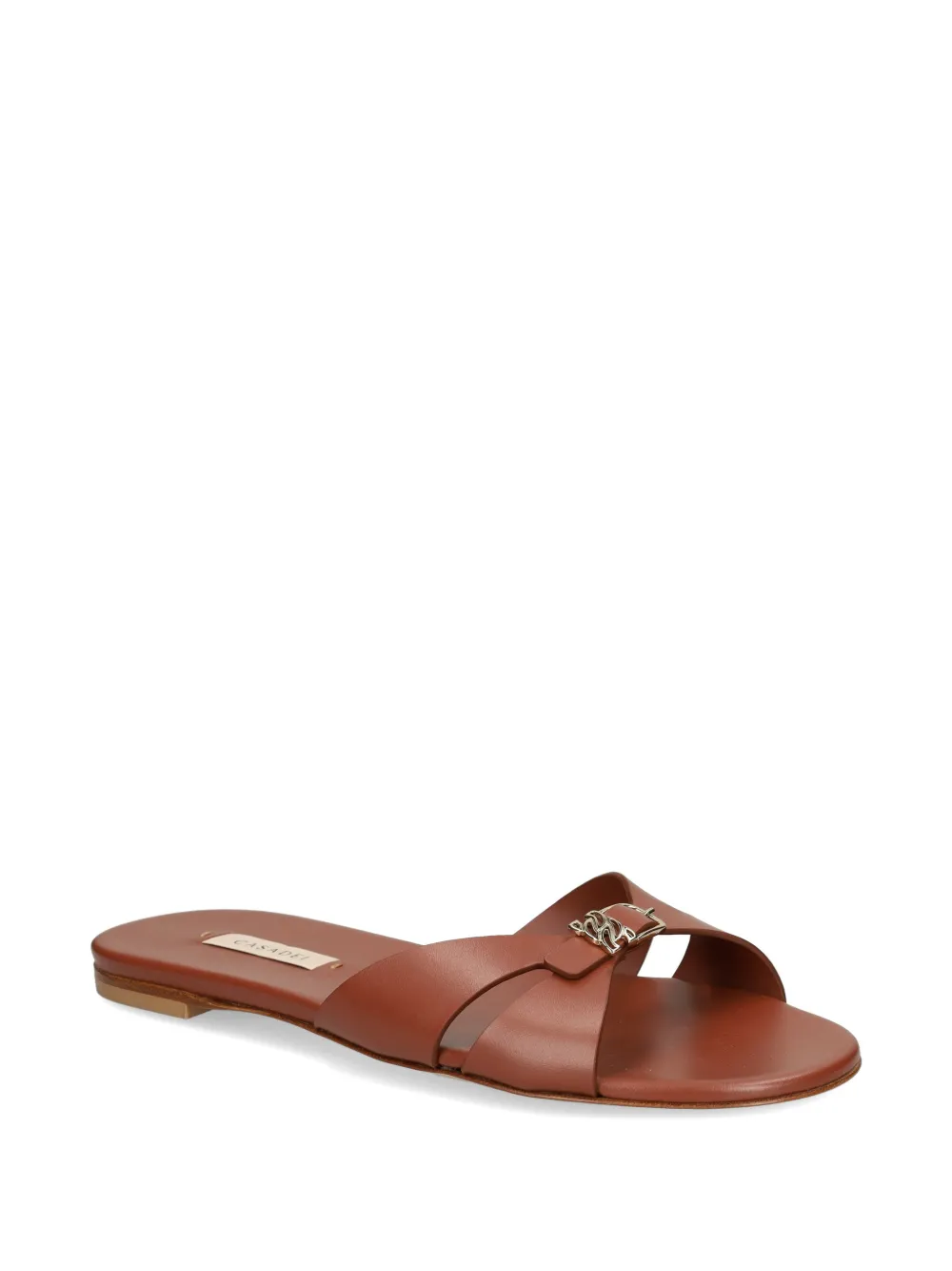 Casadei leather sandals Bruin