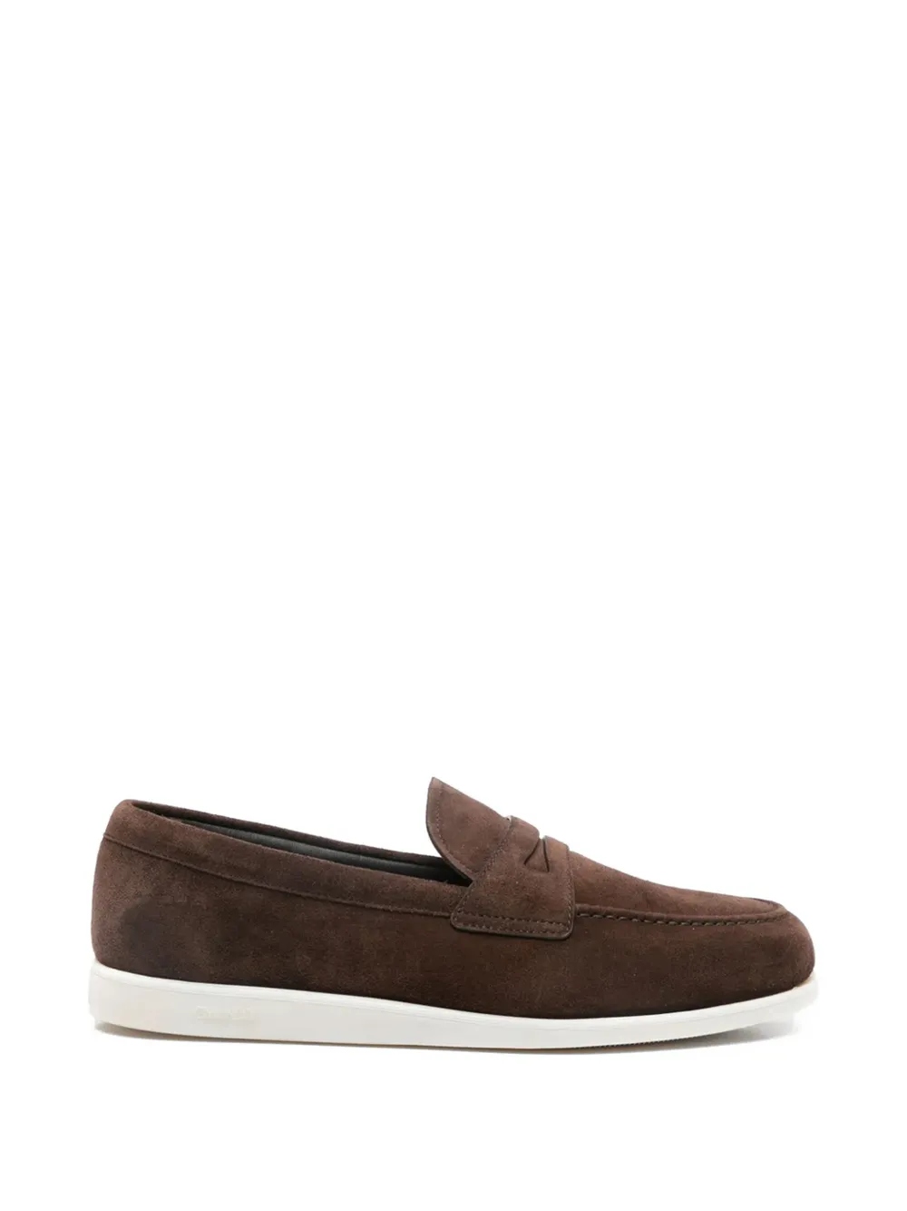 Church's Portsmouth suede loafers - Marrone