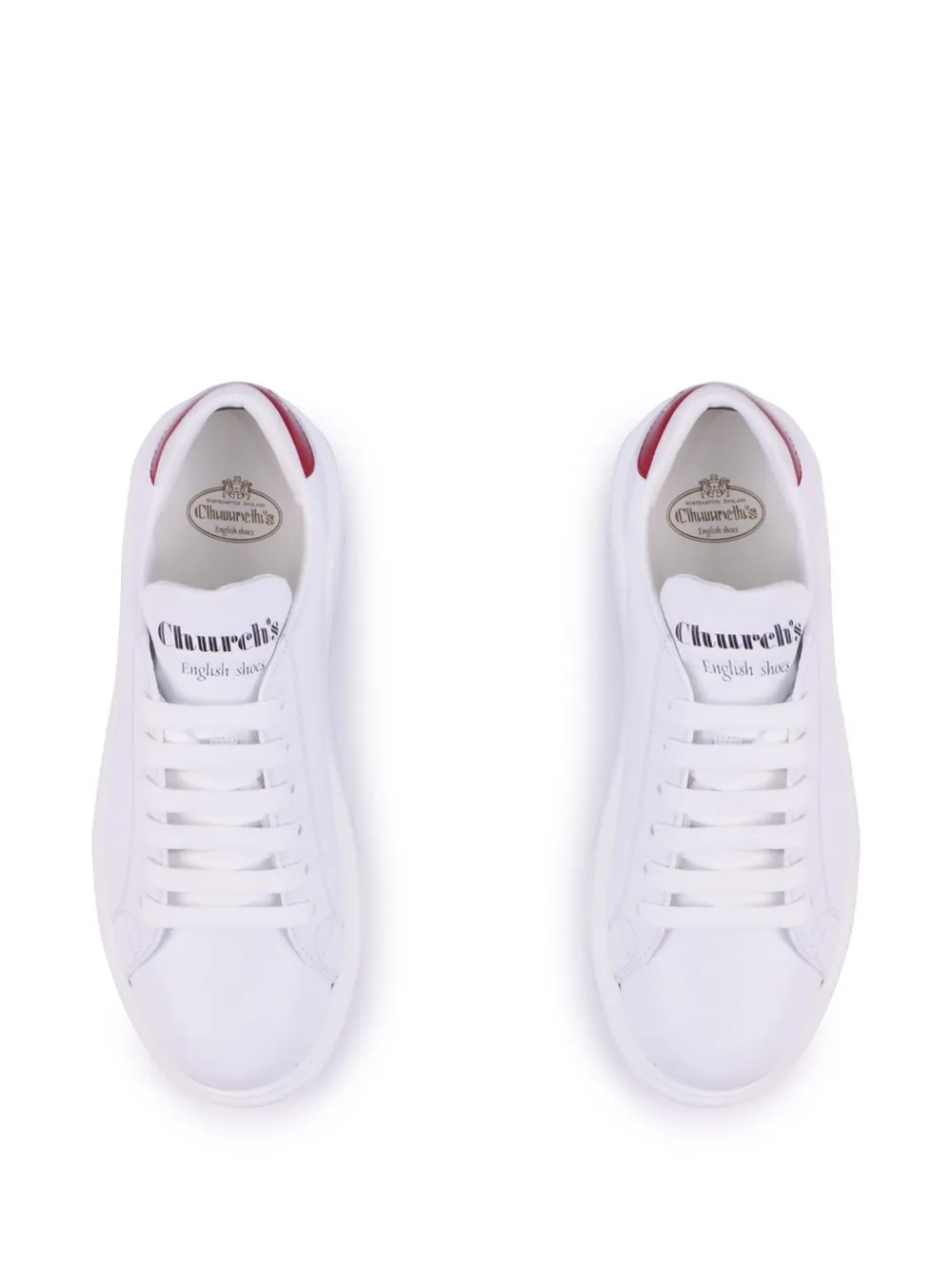 Church's lace-up leather sneakers Wit