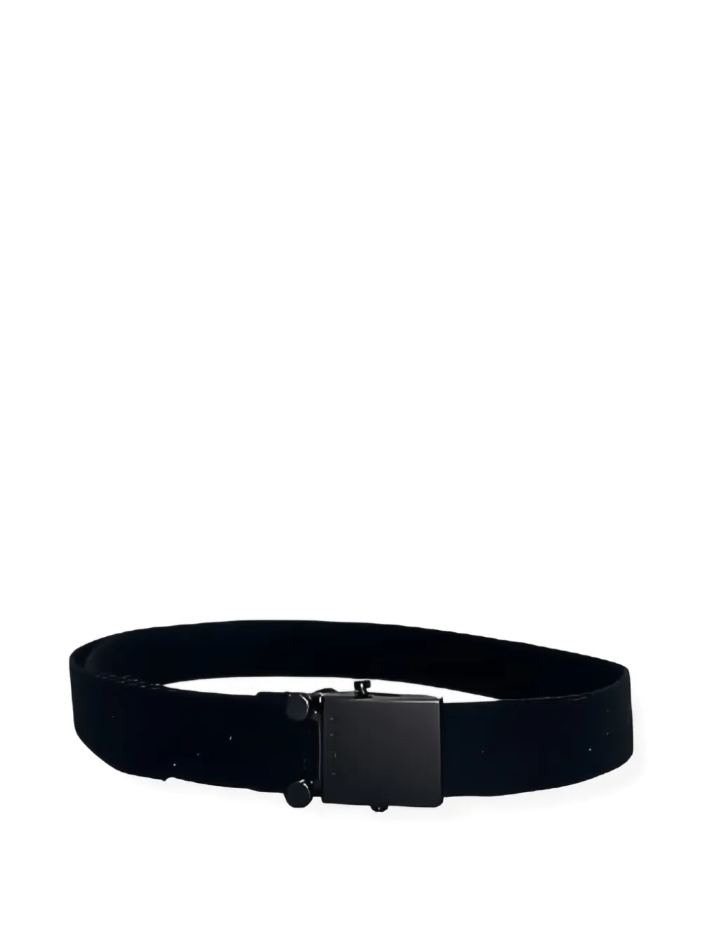 Marni buckle-fastening slim belt - Black