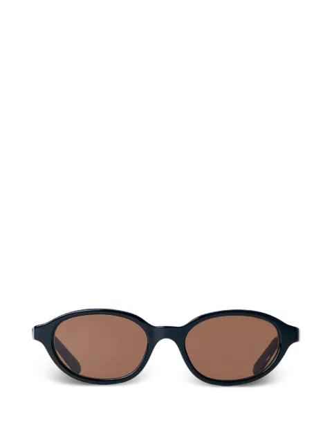 Retrosuperfuture logo-engraved oval-frame sunglasses