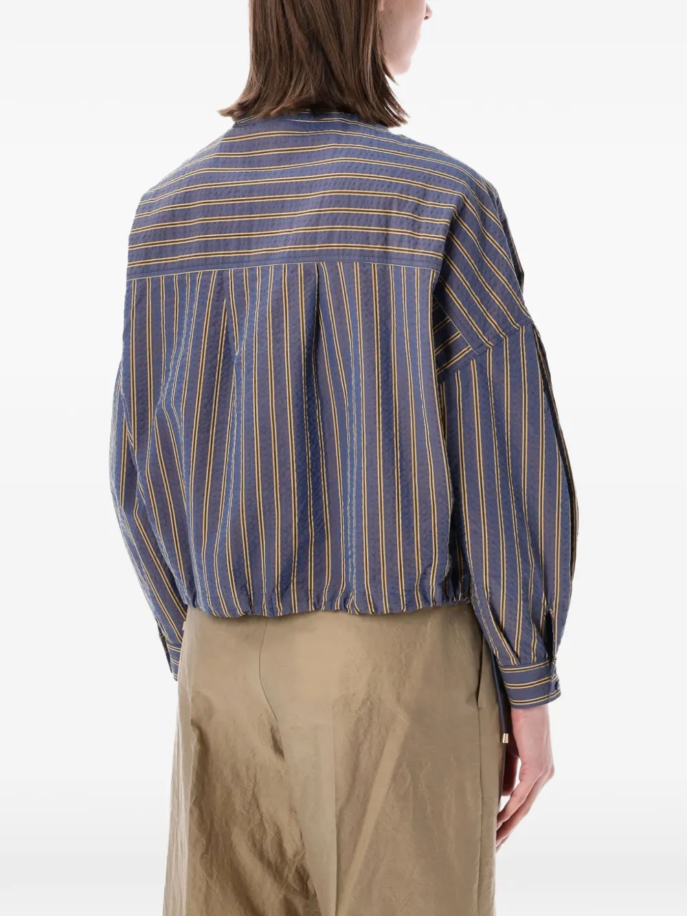 Sessùn Camisa Cadaques A Rayas - Azul 