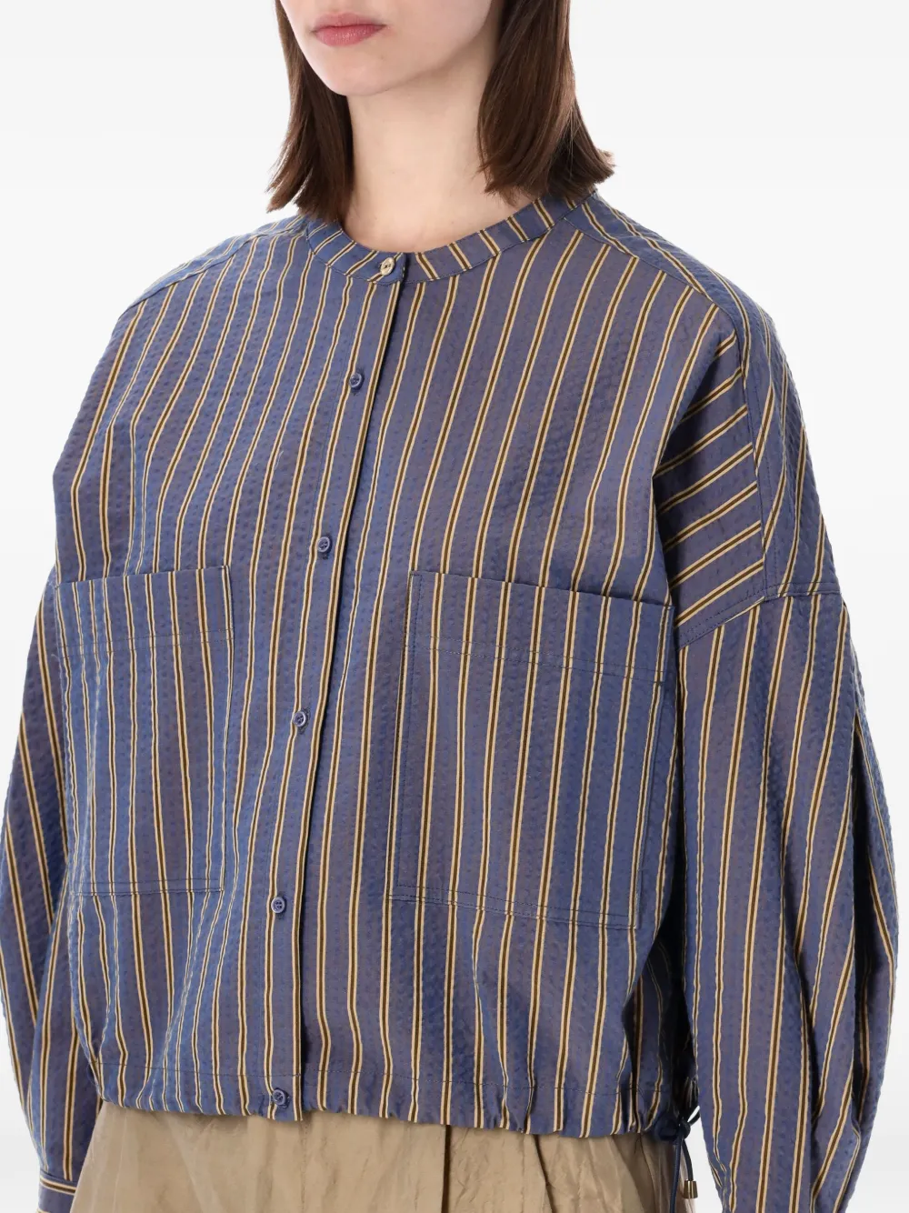  Sessùn Camisa Cadaques A Rayas - Azul 