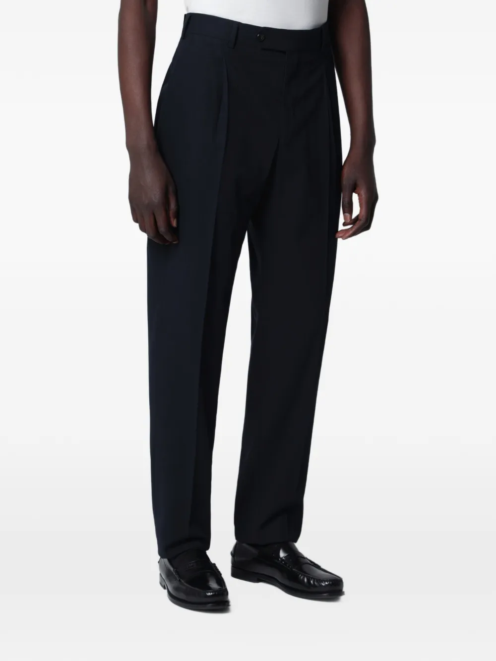 PT Torino pleated-detail trousers - Blu