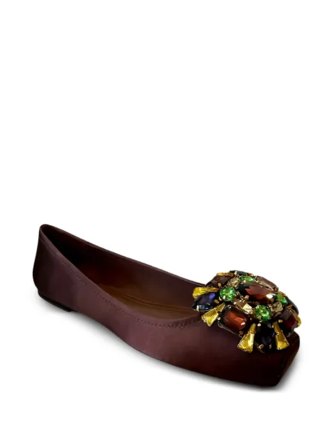 Jeffrey Campbell square-toe ballet flats