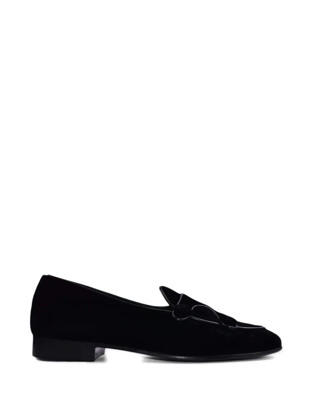 Edhen Milano round toe loafers - Nero