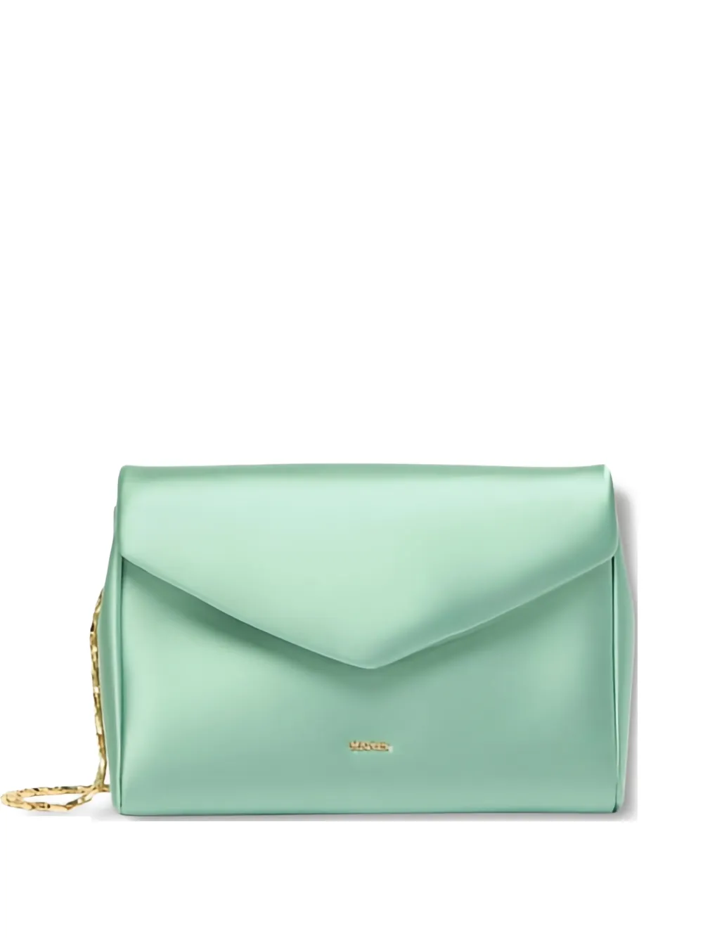 Max Mara satin envelope shoulder bag - Green