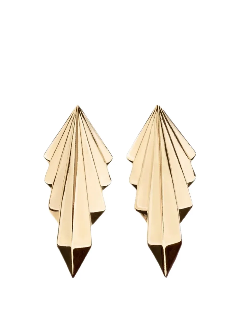 Magda Butrym geometric-shaped earrings - Oro