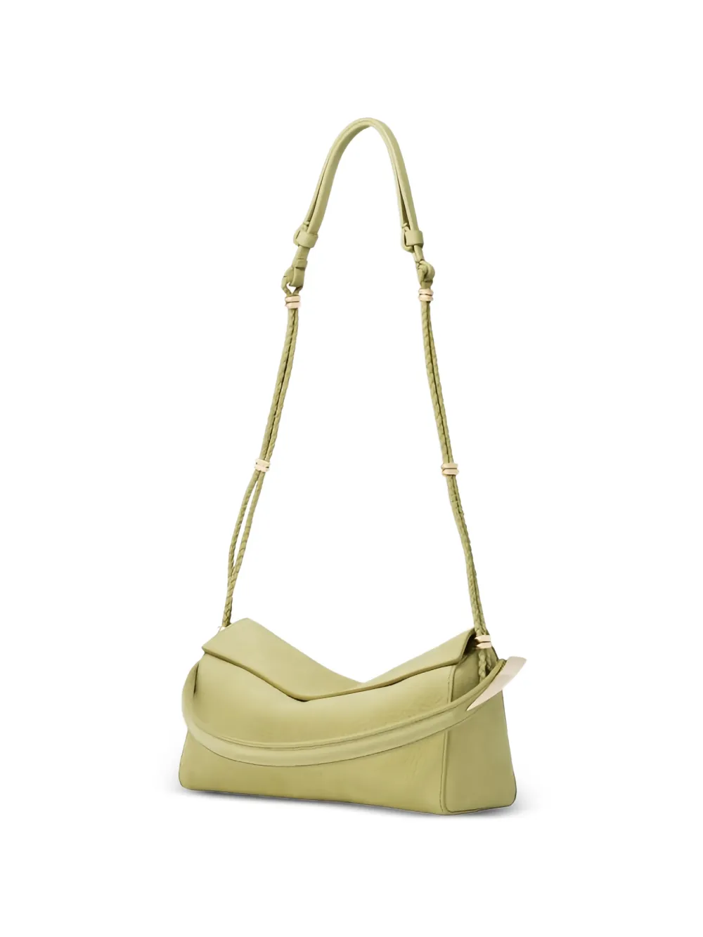 Benedetta Bruzziches Elif leather tote bag - Verde
