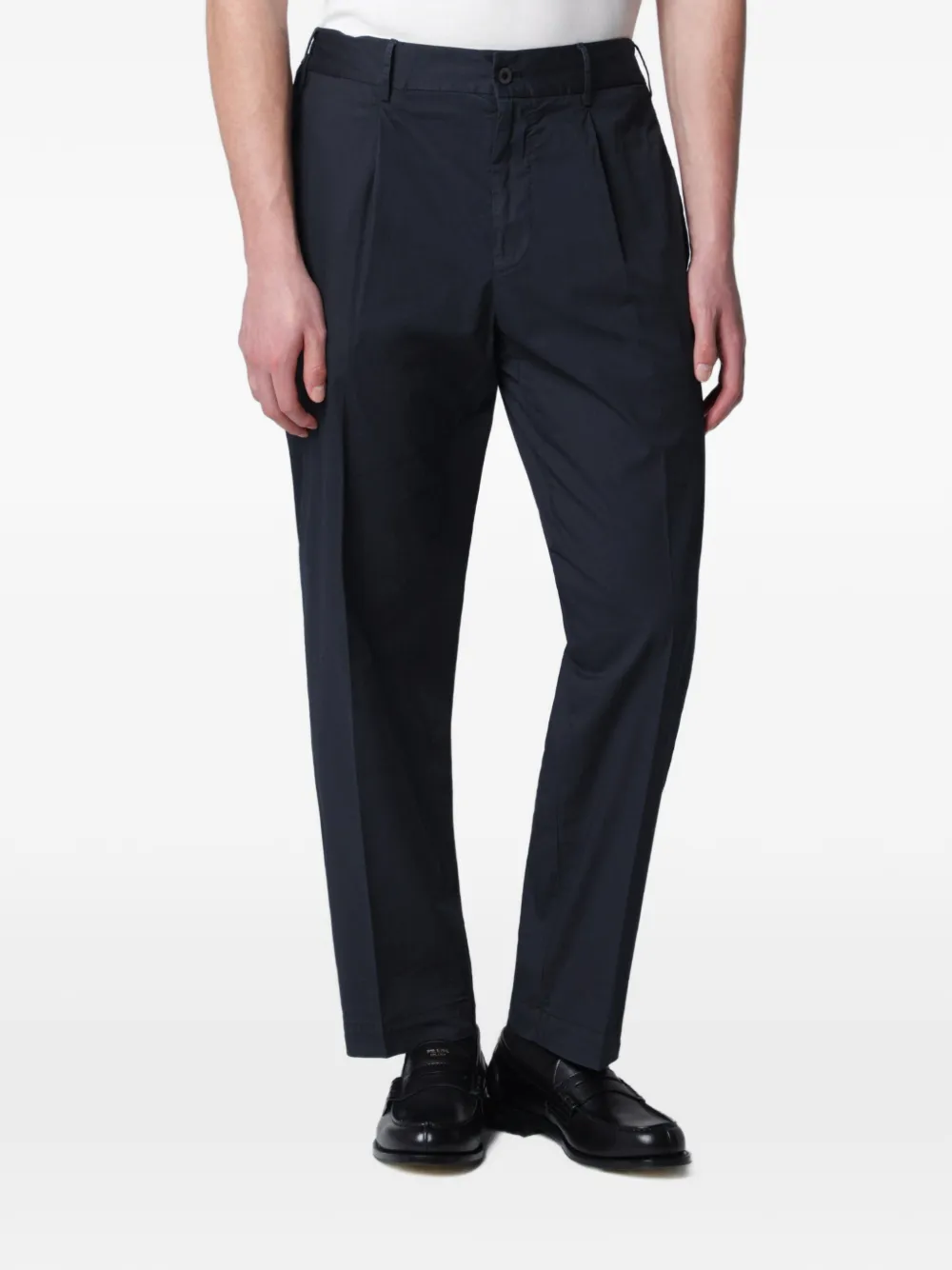Santaniello Irno pleated trousers - Blu
