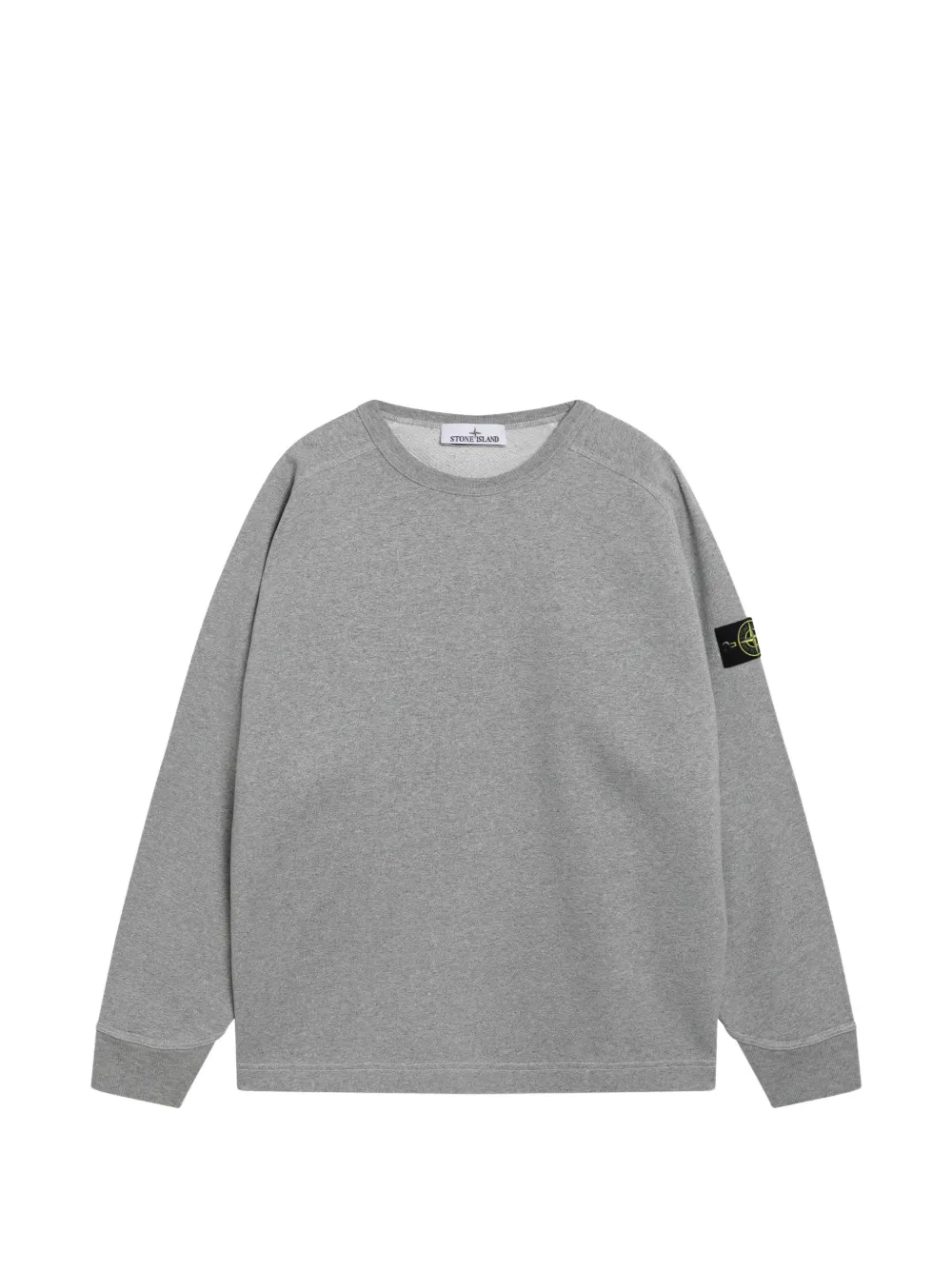 Stone Island melange crew-neck sweatshirt - Grigio