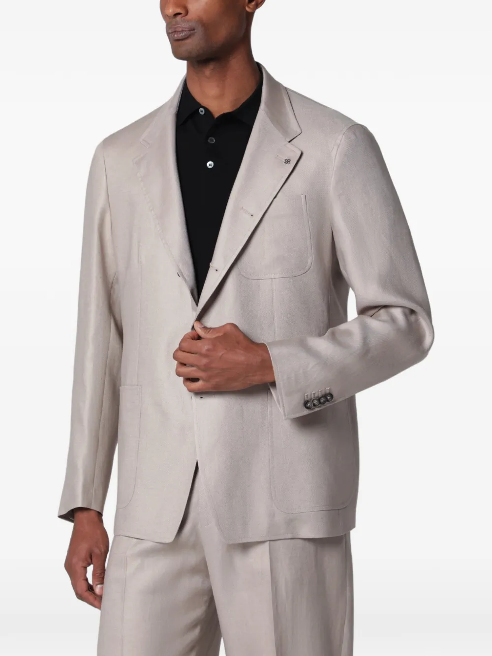 Tagliatore single-breasted blazer - Toni neutri