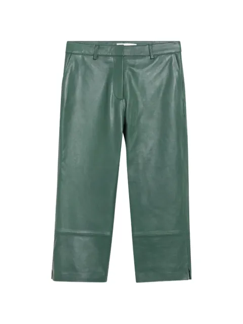 The Frankie Shop pantalones de piel Lior