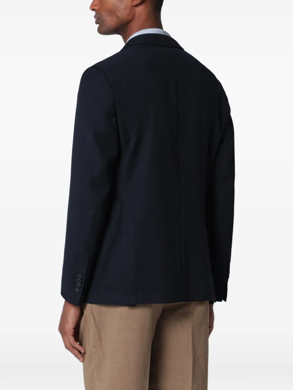  Santaniello Blazer Con Botones - Azul 