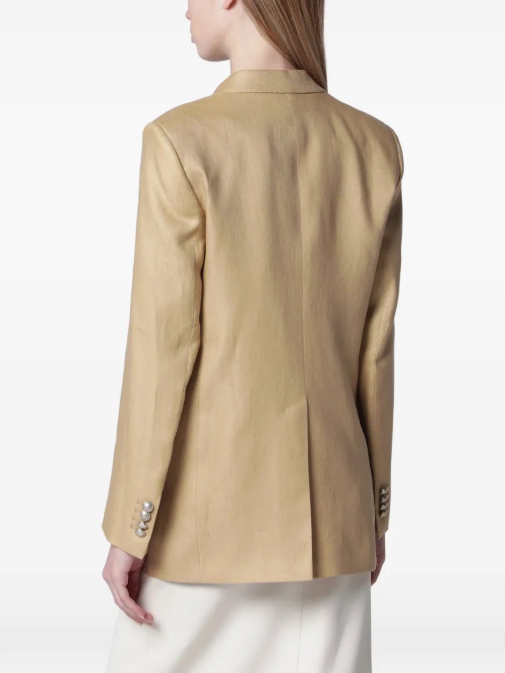 Tagliatore Blazer met dubbele rij knopen Beige
