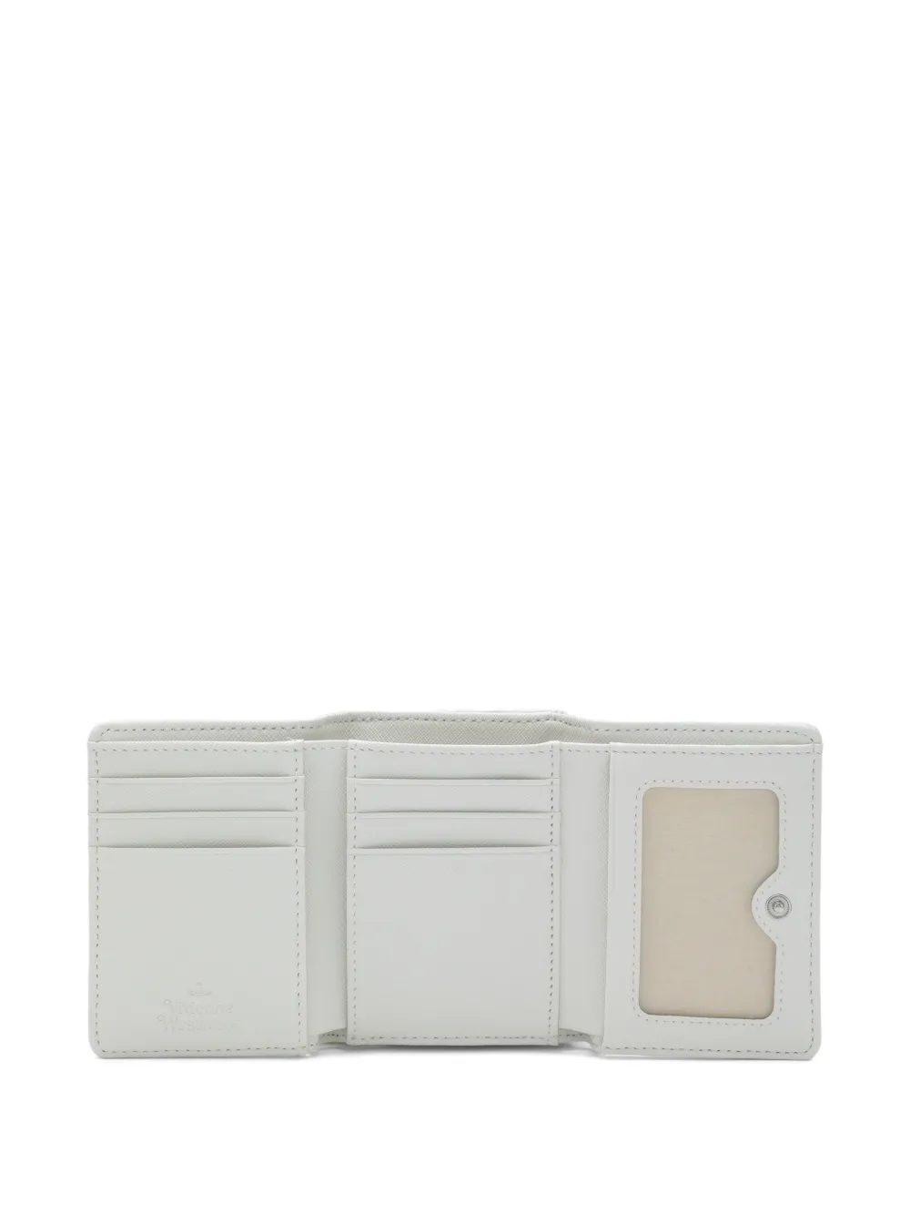 Vivienne Westwood Small Orb-plaque Frame Wallet | White | FARFETCH