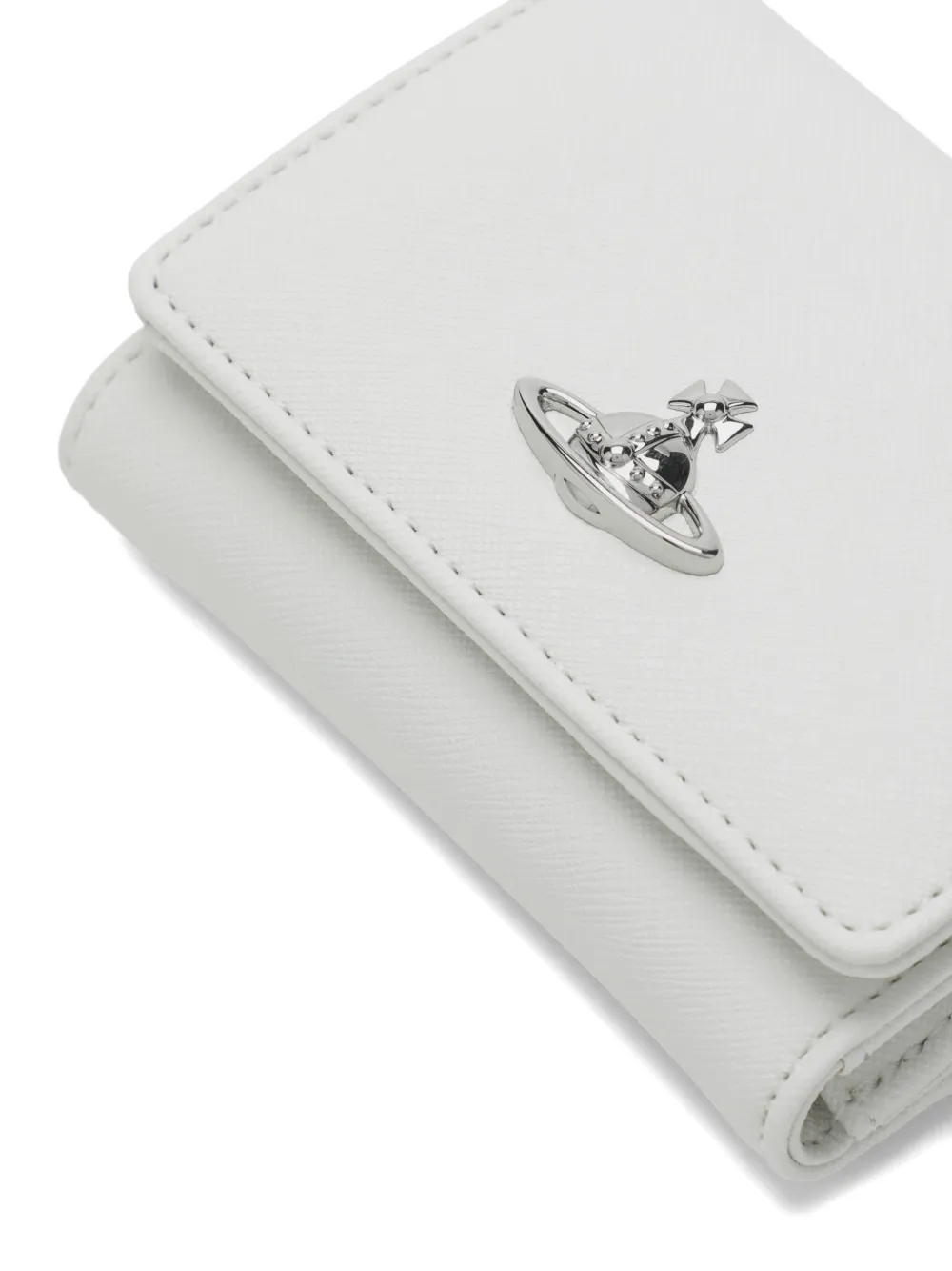Vivienne Westwood Small Orb-plaque Frame Wallet | White | FARFETCH