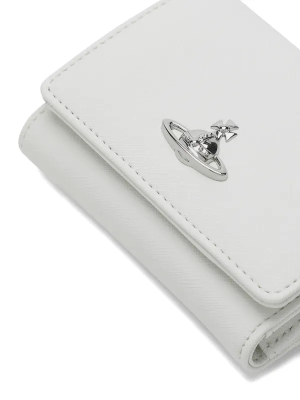 Vivienne Westwood Small Orb-plaque Frame Wallet | White | FARFETCH
