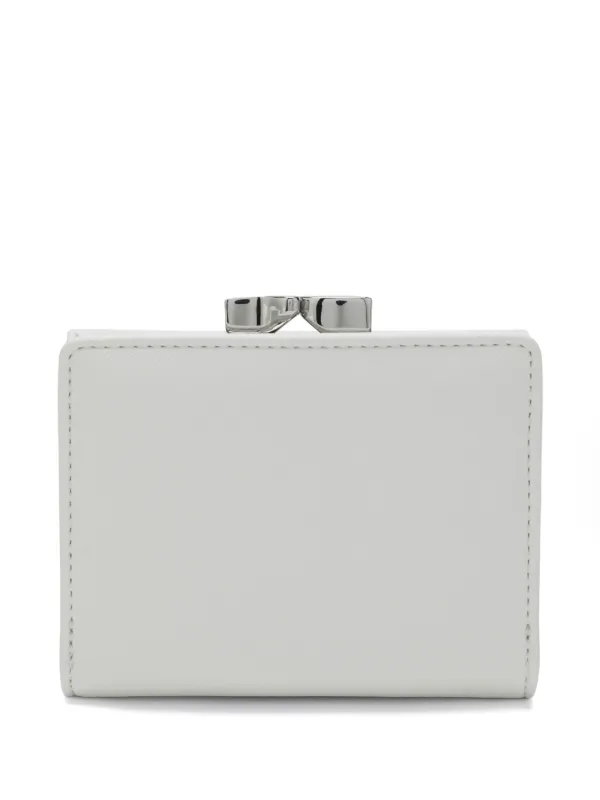 Vivienne Westwood Small Orb-plaque Frame Wallet | White | FARFETCH