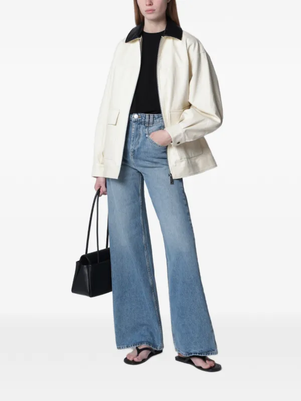 ANINE BING Holden Jacket | Neutrals | FARFETCH