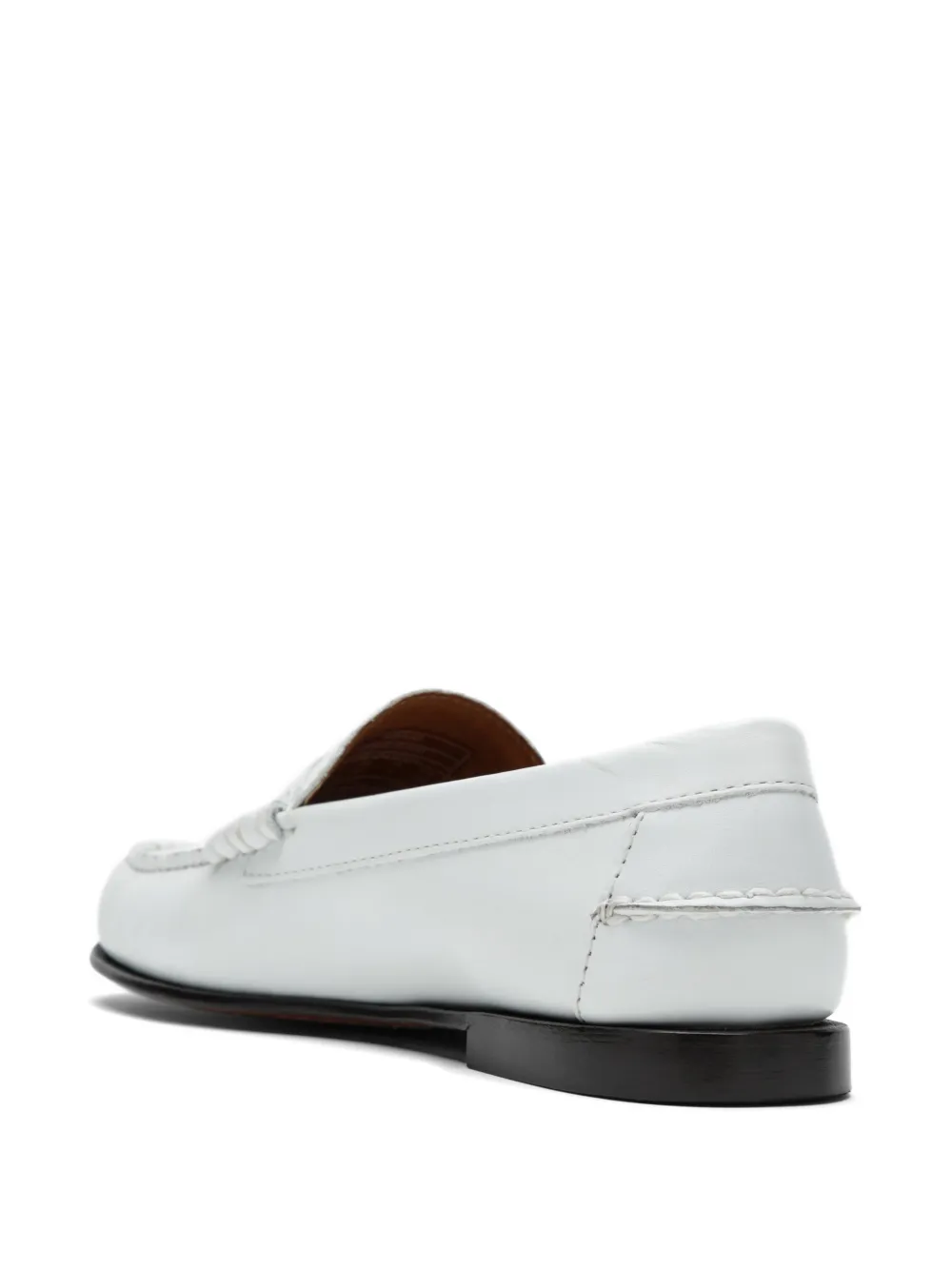 Sebago leather penny loafers Wit