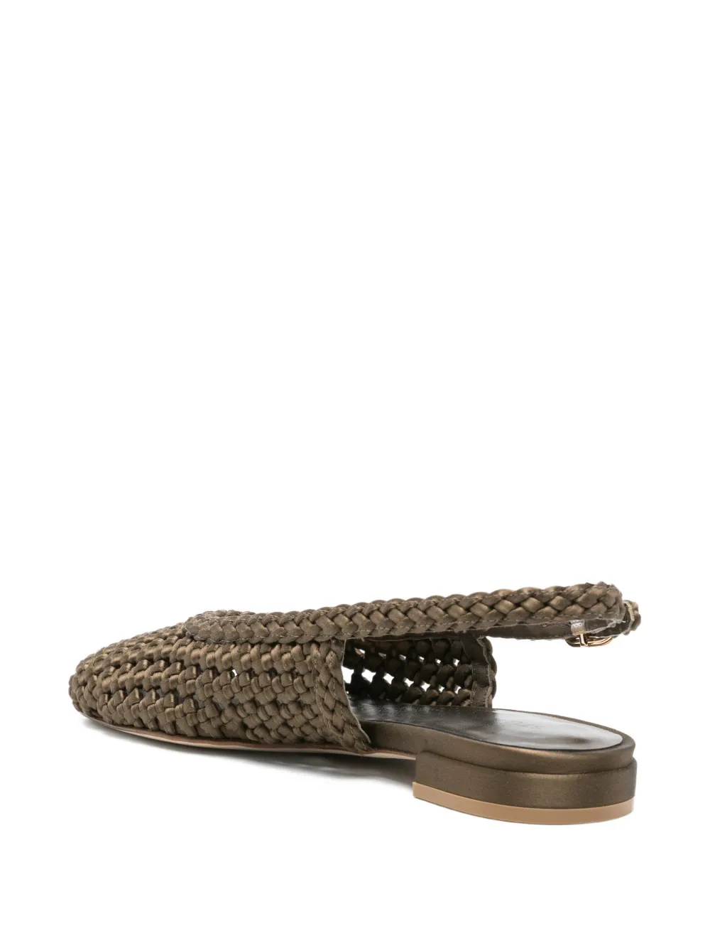 Stuart Weitzman slingback flat pumps Groen