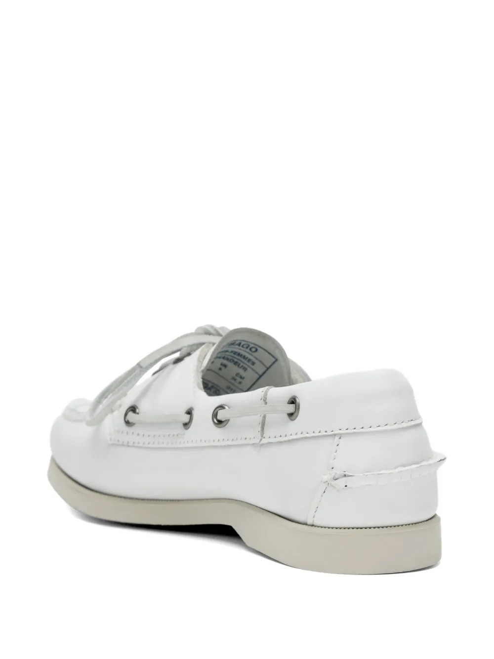 Sebago Portland boat shoes Wit