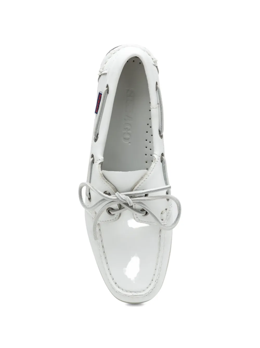 Sebago Portland boat shoes Wit