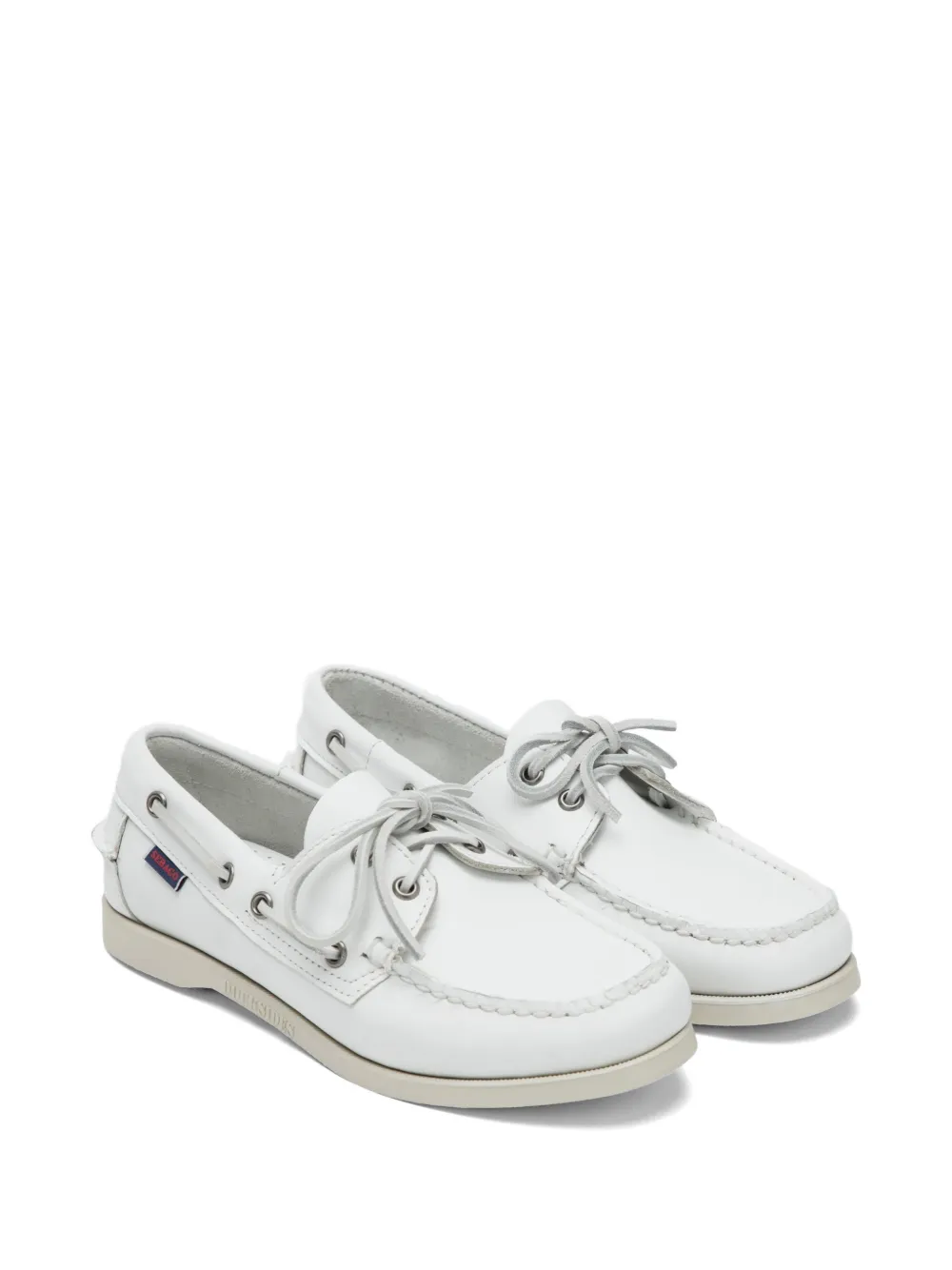 Sebago Portland boat shoes Wit