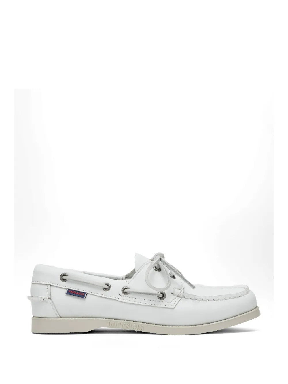 Sebago Portland boat shoes - Bianco