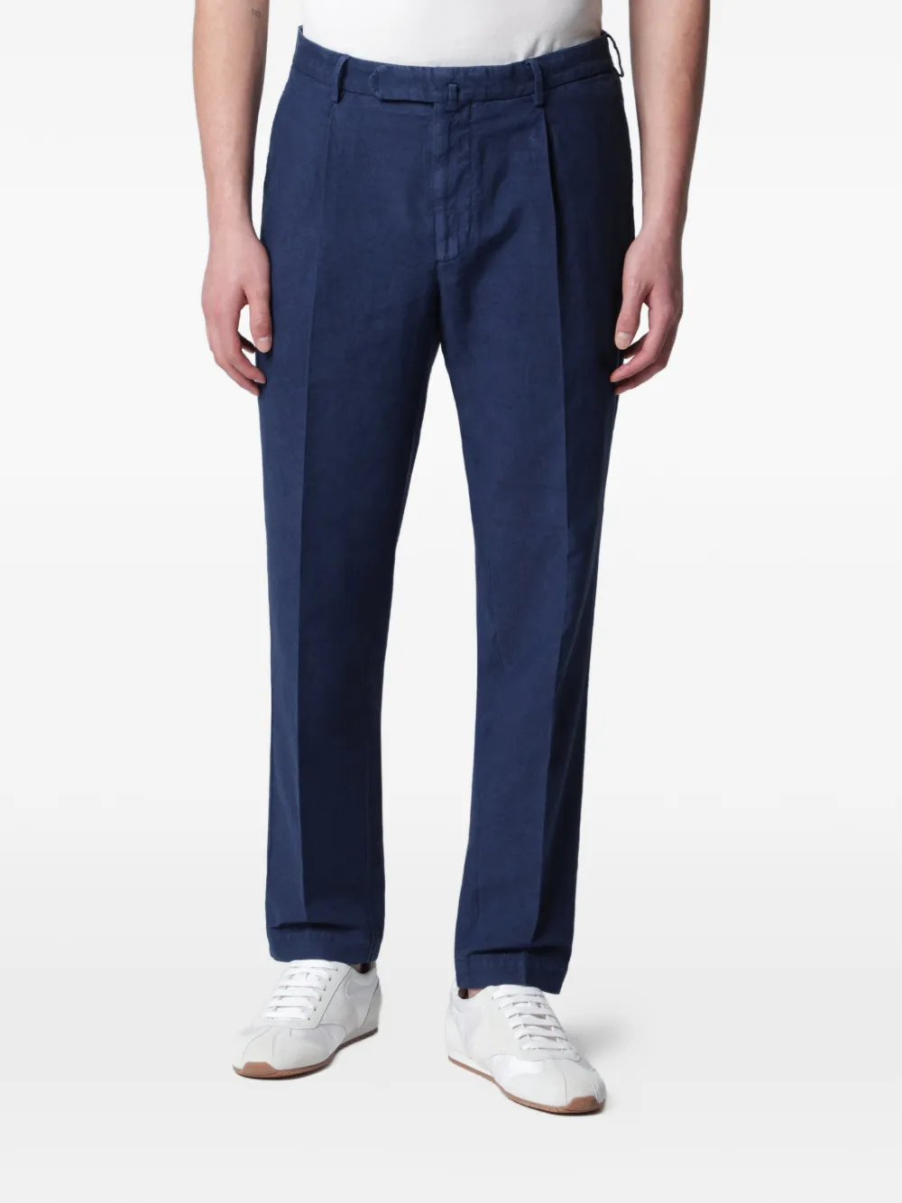 Santaniello Arechi pleated trousers - Blu