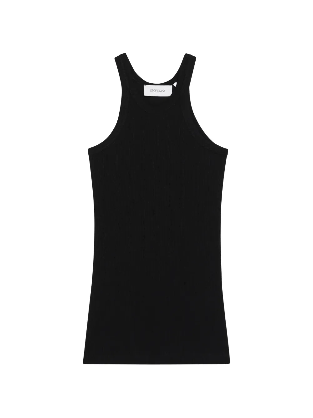 Sportmax ribbed-knit tank top - Nero