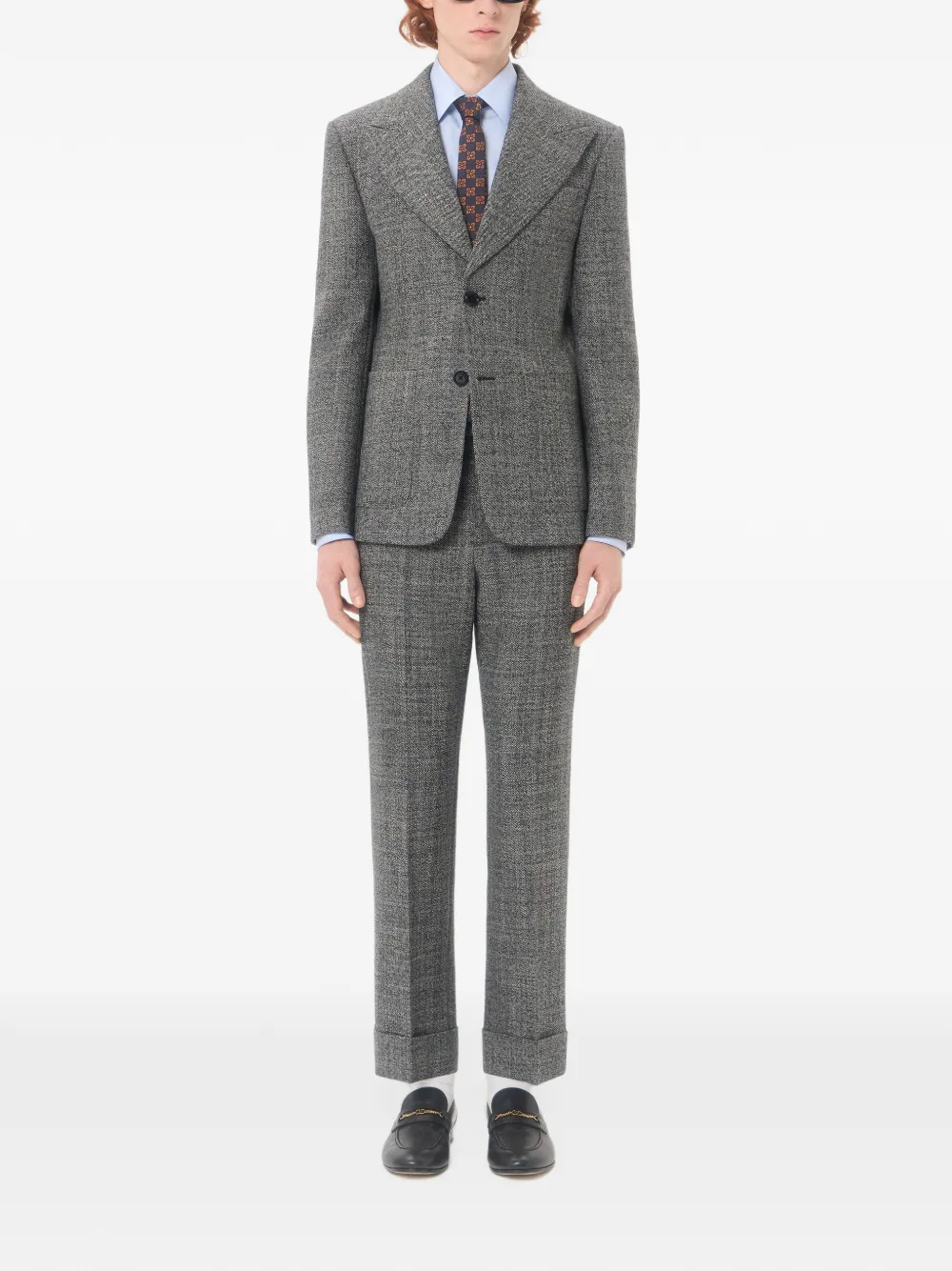 Valentino Garavani VLogo overhemd met lange mouwen Blauw