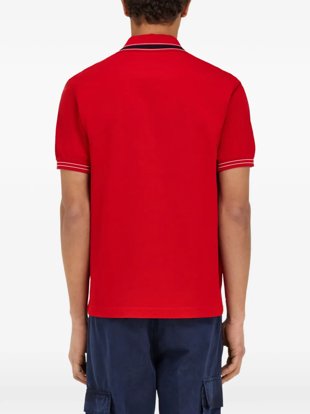 Ferragamo Poloshirt met korte mouwen Rood