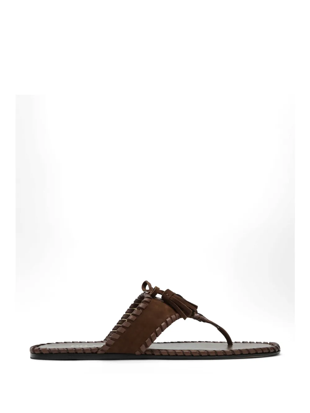 Prada suede flat sandals Bruin