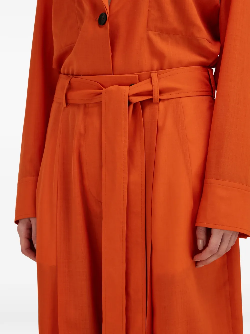 Ferragamo Broek met wijde pijpen Oranje