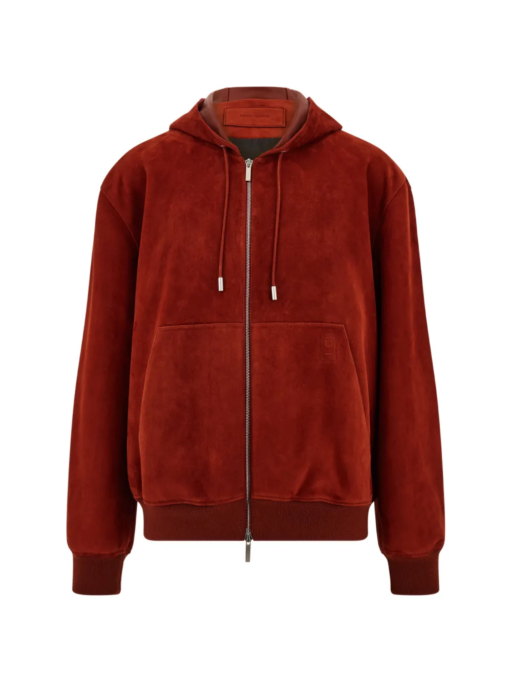 Ferragamo suede blouson - Red