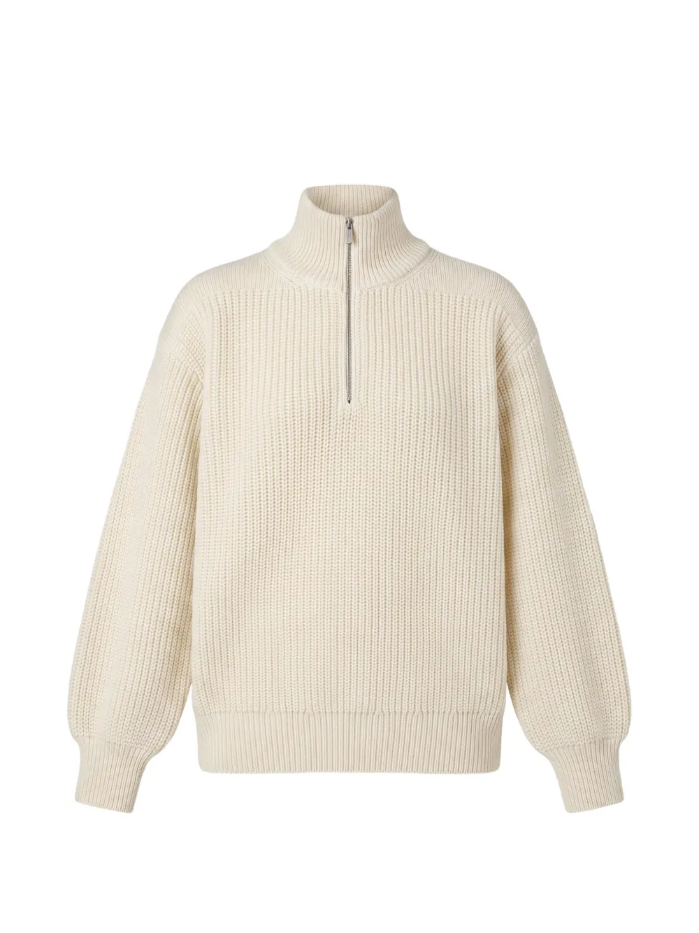 Ferragamo quarter-zip knitted sweater